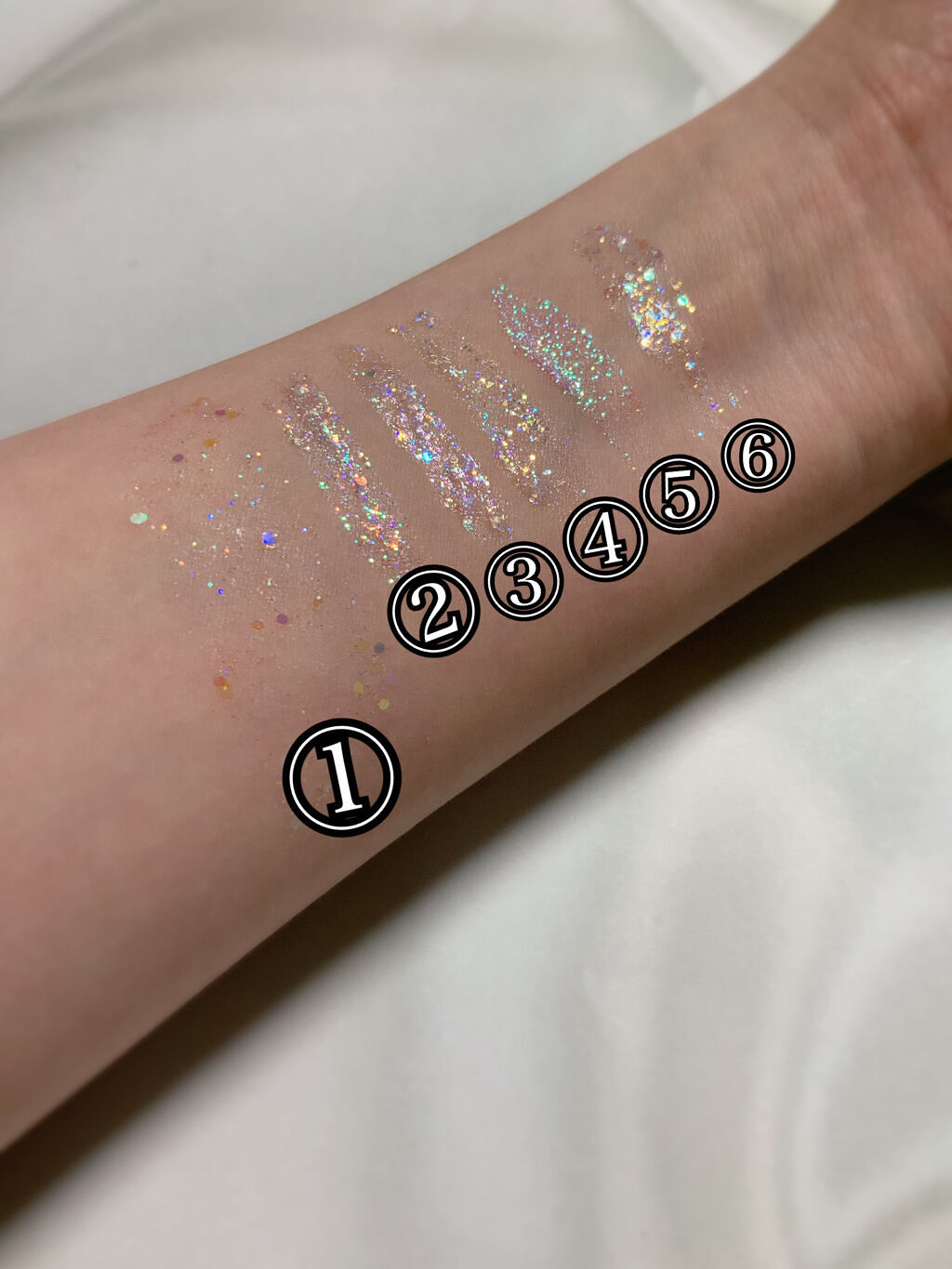 ダイヤモンドシリーズ 星空リキッドアイシャドウ/ZEESEA/リキッドアイシャドウを使ったクチコミ（3枚目）