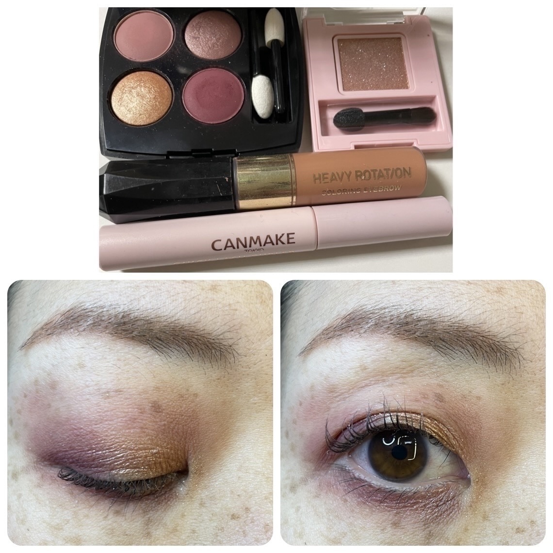 カラーリングアイブロウ/ヘビーローテーション/眉マスカラを使ったクチコミ（1枚目）