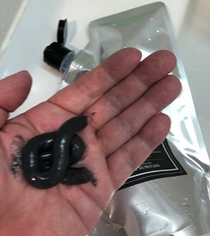 ブラッククリームシャンプー/creme de Ann/市販シャンプーを使ったクチコミ(2枚目)