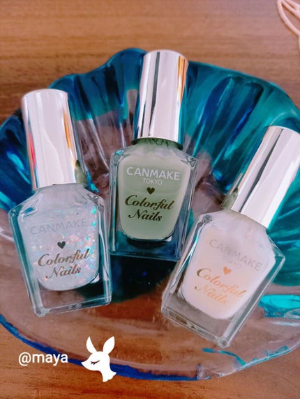 カラフルネイルズ/キャンメイク/マニキュアを使ったクチコミ(4枚目)