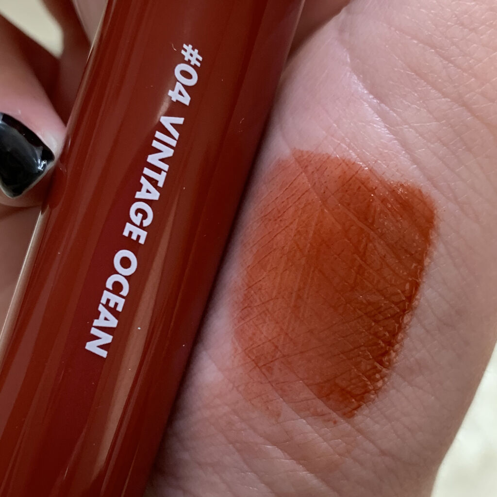 グラスティングウォーターティント/rom&nd/リップティントを使ったクチコミ（3枚目）