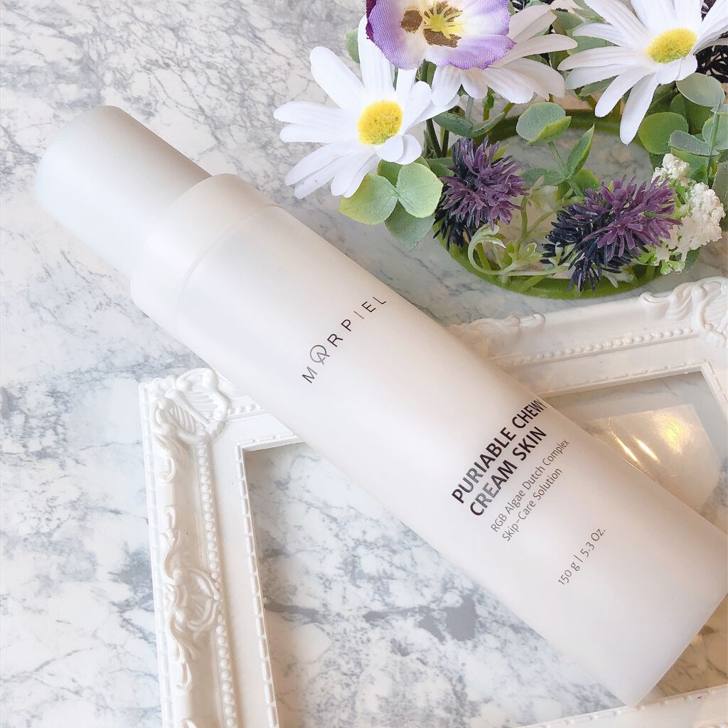 PURIABLE CHEWY CREAM SKIN/MERPIEL/オールインワン化粧品を使ったクチコミ(5枚目)