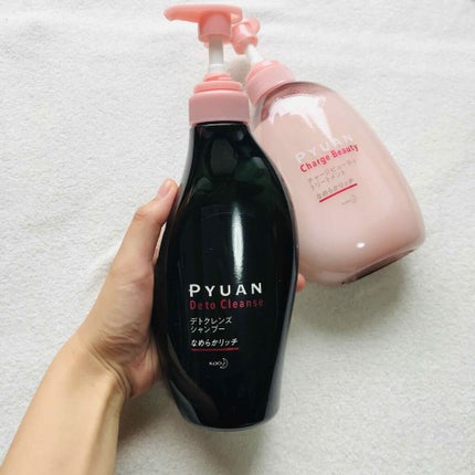 ピュアン デトクレンズシャンプー/チャージビューティトリートメント なめらかリッチ/ピュアン/シャンプー・コンディショナーを使ったクチコミ(3枚目)