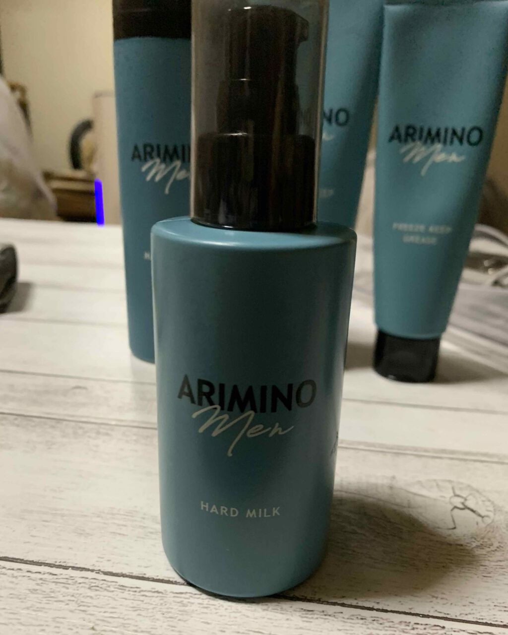 アリミノ メン ハードミルク/アリミノ/ヘアワックス・クリームを使ったクチコミ(2枚目)