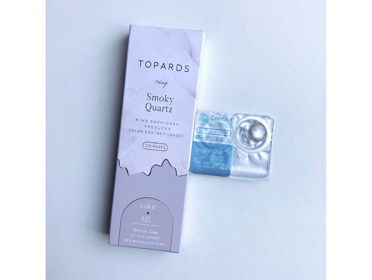 TOPARDS 1day/TOPARDS/ワンデー(1DAY)カラコンを使ったクチコミ(2枚目)