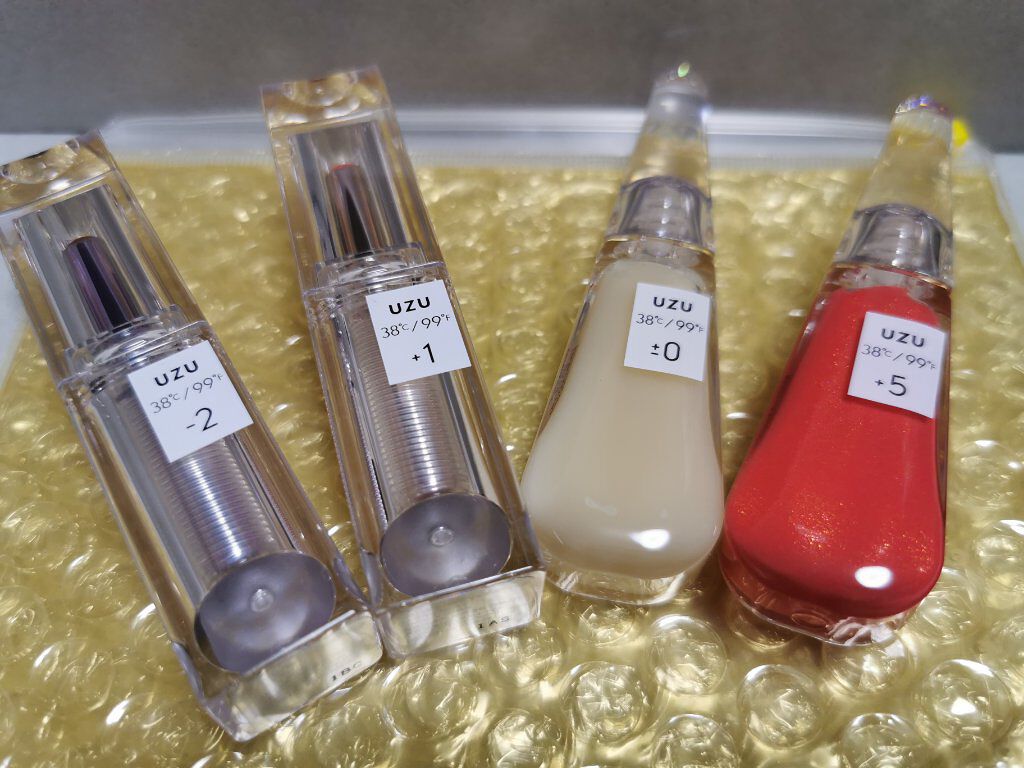 38°C / 99°F リップトリートメント (リップ美容液)/UZU BY FLOWFUSHI/リップケアを使ったクチコミ(2枚目)