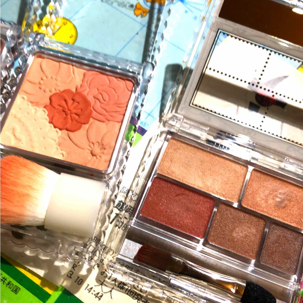 マットフルールチークス/キャンメイク/パウダーチークを使ったクチコミ（2枚目）