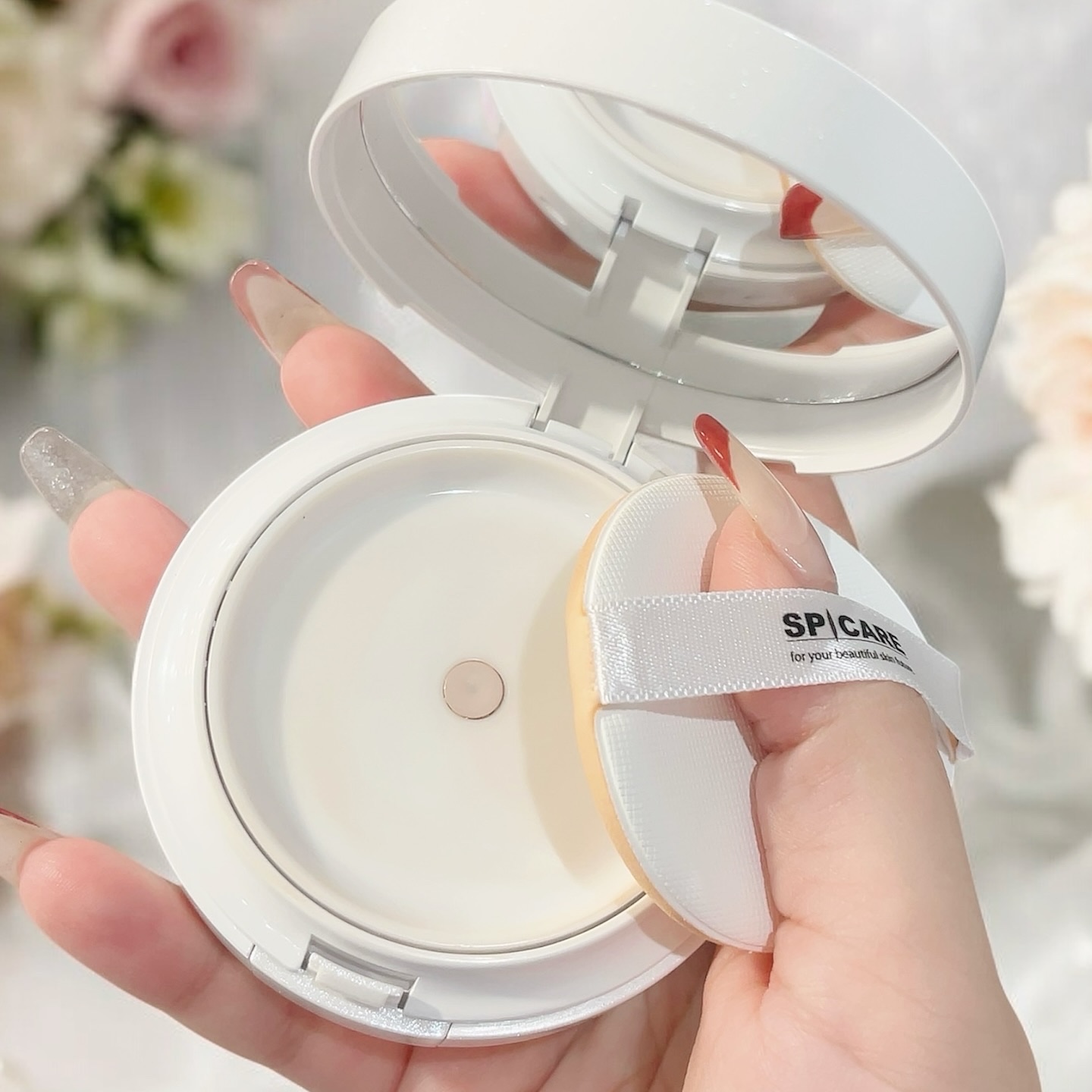 V3 ブリリアント ファンデーション/SPICARE/クッションファンデーションを使ったクチコミ（2枚目）