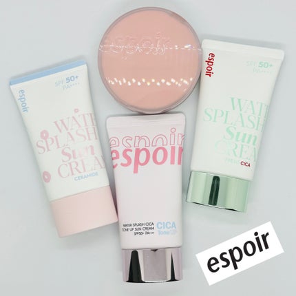 ウォータースプラッシュシカトーンアップクリーム/espoir/化粧下地を使ったクチコミ(1枚目)