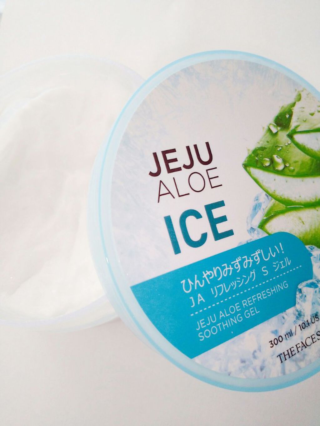 チェジュ アロエ アイス スージングジェル/THE FACE SHOP/ボディクリームを使ったクチコミ(3枚目)