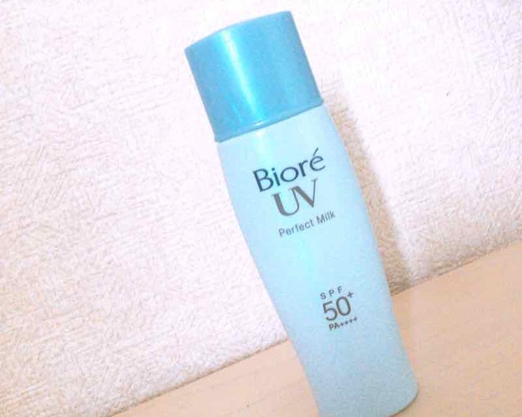 UV さらさらパーフェクトミルク /ビオレ/日焼け止めミルクを使ったクチコミ（1枚目）