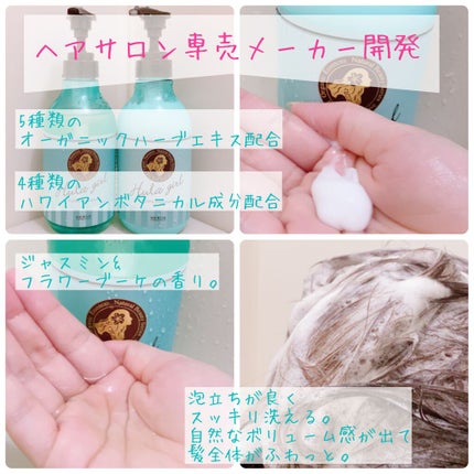 フラガール ふわシャンプー/フラガール/市販シャンプーを使ったクチコミ(2枚目)