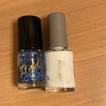 ITGグリッターネイル/DAISO/マニキュアを使ったクチコミ(3枚目)