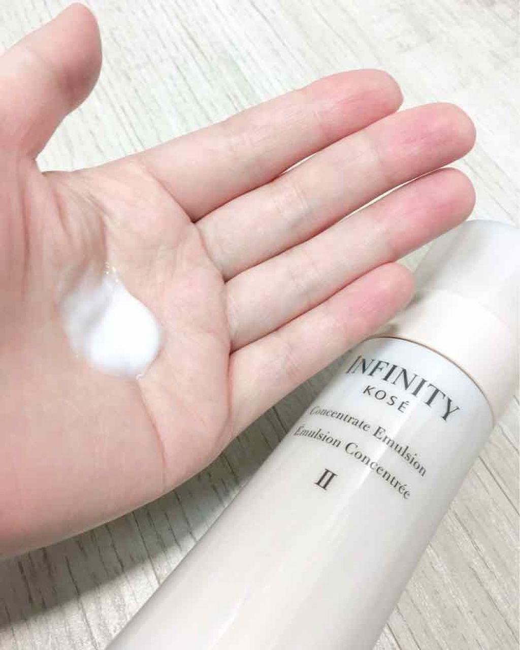 コンセントレート エマルジョン II/インフィニティ/乳液を使ったクチコミ（2枚目）