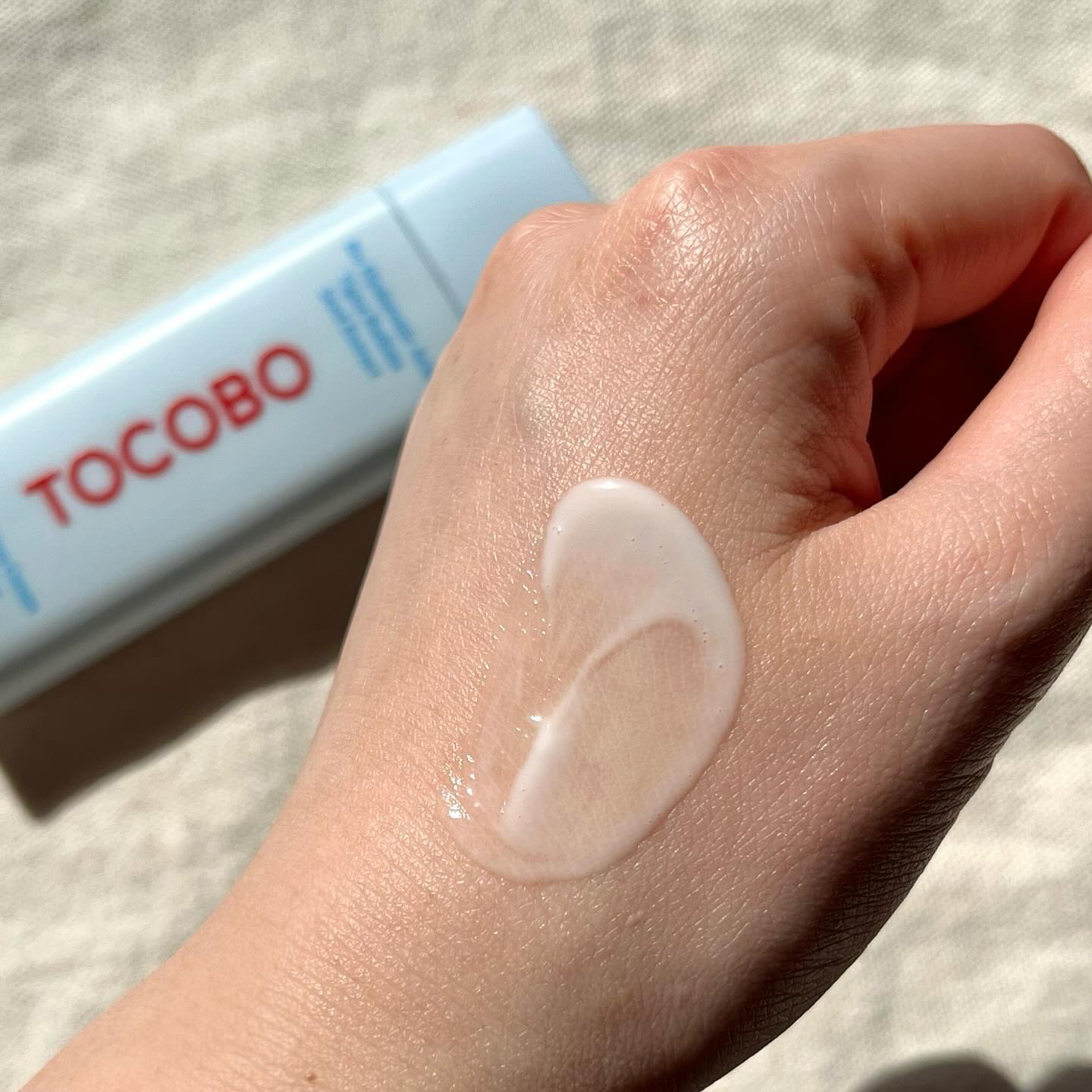 バイオウォータリーサンクリーム/TOCOBO/日焼け止めクリームを使ったクチコミ（2枚目）