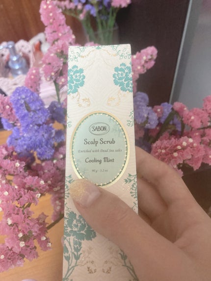 ヘッドスクラブ リフレッシング(ミント)/SABON/ヘッドスクラブを使ったクチコミ(1枚目)