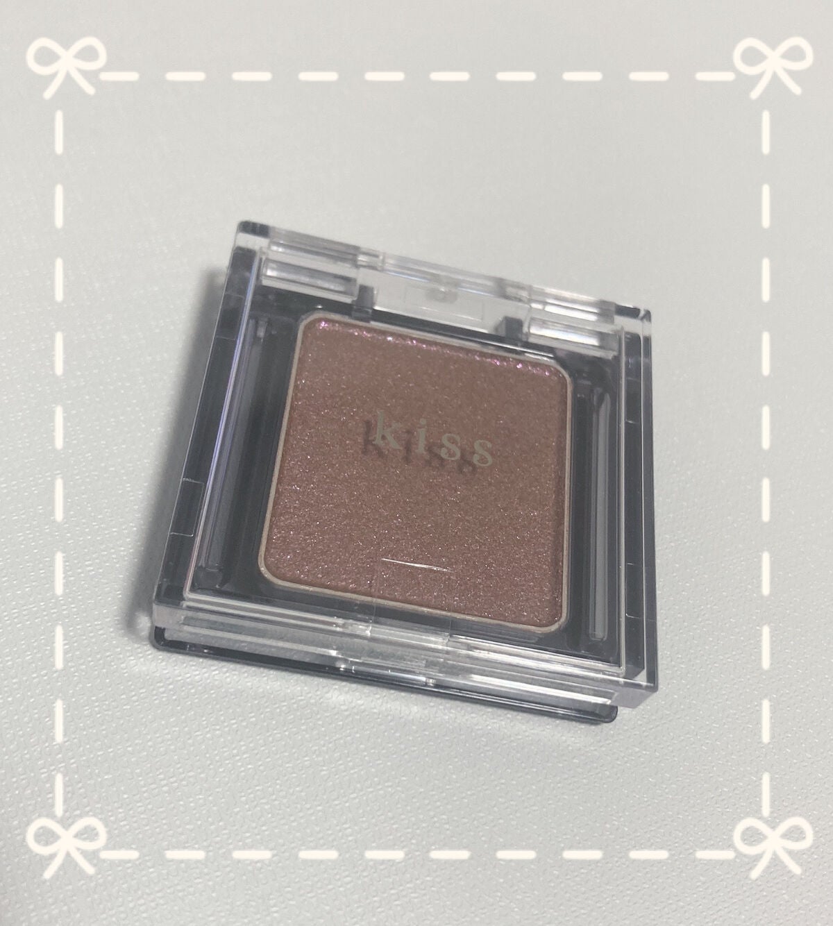 シアー グリッターアイズ/KiSS/単色アイシャドウを使ったクチコミ(1枚目)