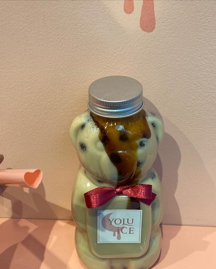 ふうせん @フォロバ100% on LIPS 「高円寺YOLUICEでくまさんタピオカ🧸@yolu.ice高円..」(4枚目)