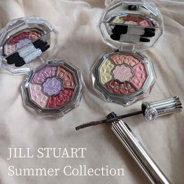 ジルスチュアート　ブルームクチュール アイズ　ジュエルドブーケ 08 peony sunstone<パステルペタルハーモニー>（限定）/JILL STUART/アイシャドウパレットを使ったクチコミ（1枚目）