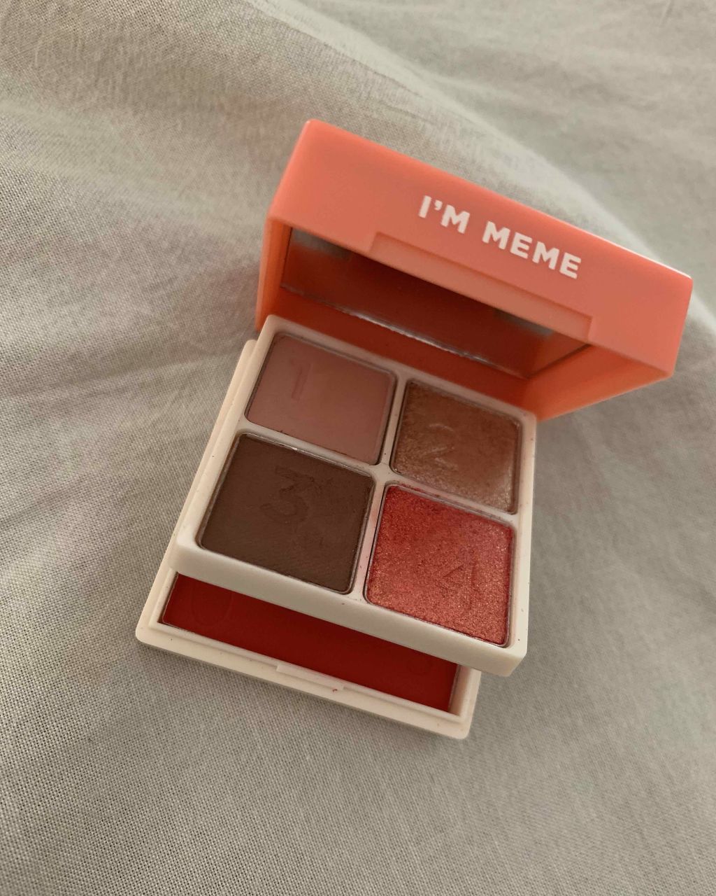 マルチキューブ/i’m meme/アイシャドウパレットを使ったクチコミ(1枚目)