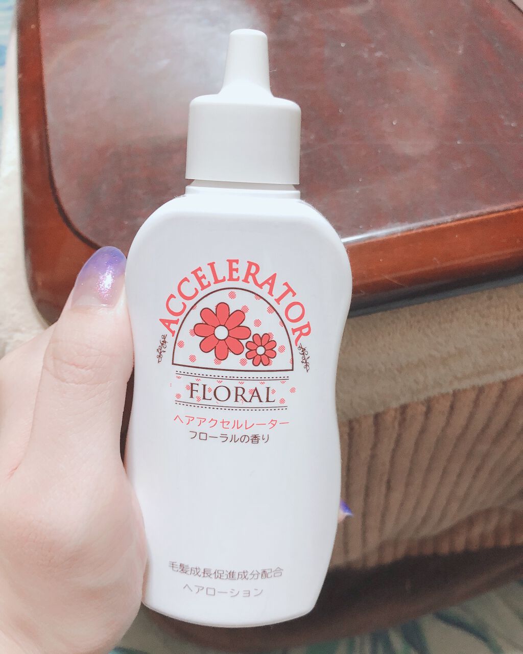 ヘアアクセルレーター フローラルの香り/加美乃素本舗/頭皮ローションを使ったクチコミ（1枚目）