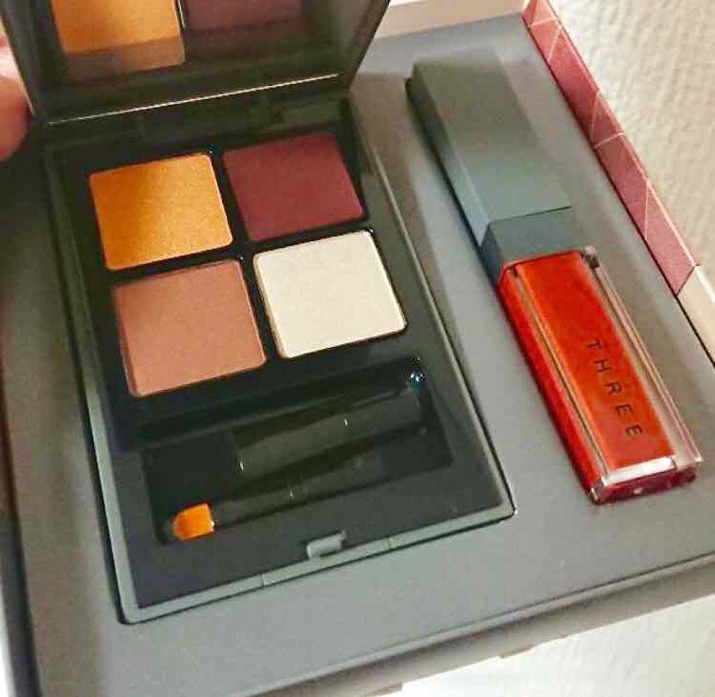 シマリング リップジャム/THREE/リップグロスを使ったクチコミ(1枚目)