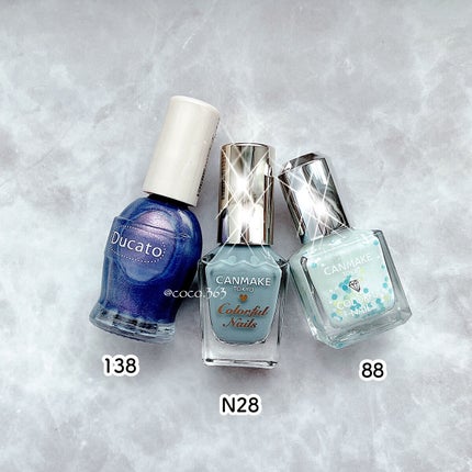 カラフルネイルズ/キャンメイク/マニキュアを使ったクチコミ(5枚目)