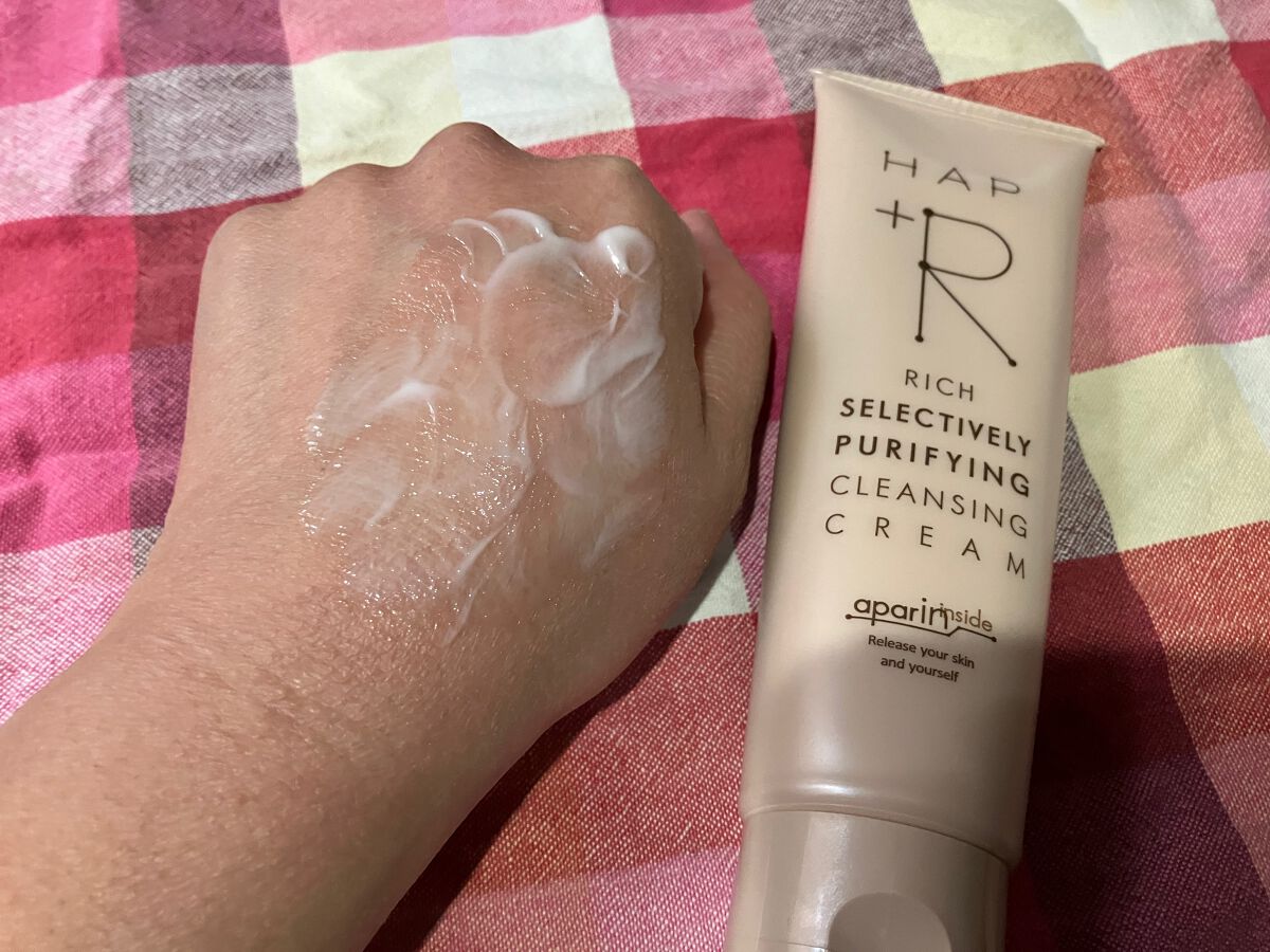 リッチクレンジングクリーム/HAP+R/クレンジングクリームを使ったクチコミ(3枚目)