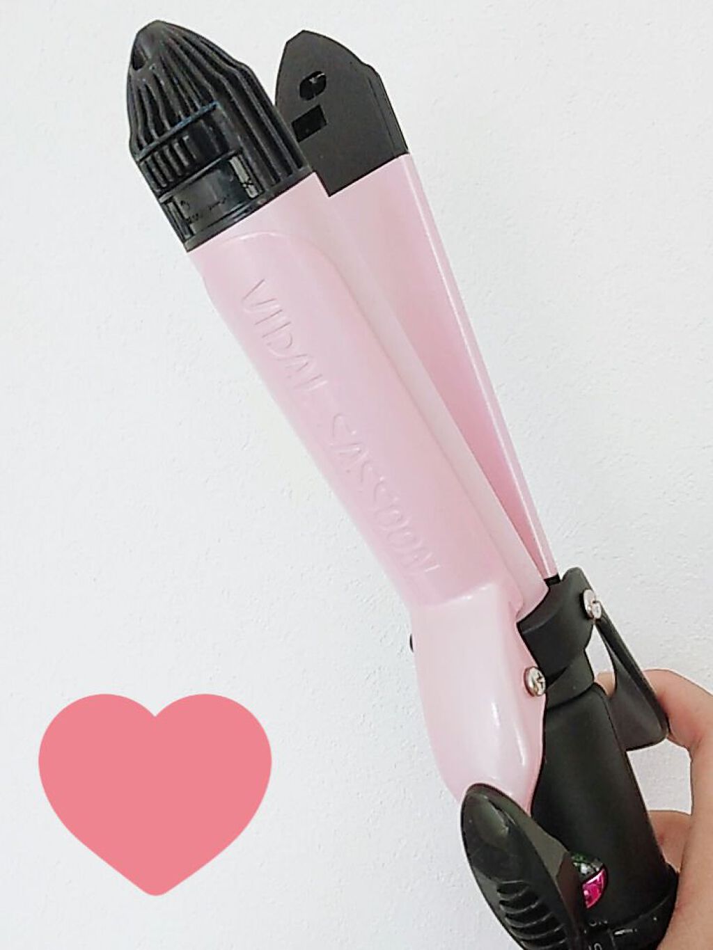 カールアイロン VSI-3206/VIDAL SASSOON Pink Series（ヴィダルサスーン ピンクシリーズ）/カールアイロンを使ったクチコミ（2枚目）