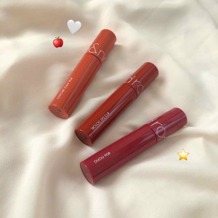 ジューシーラスティングティント/rom&nd/リップティントを使ったクチコミ(1枚目)