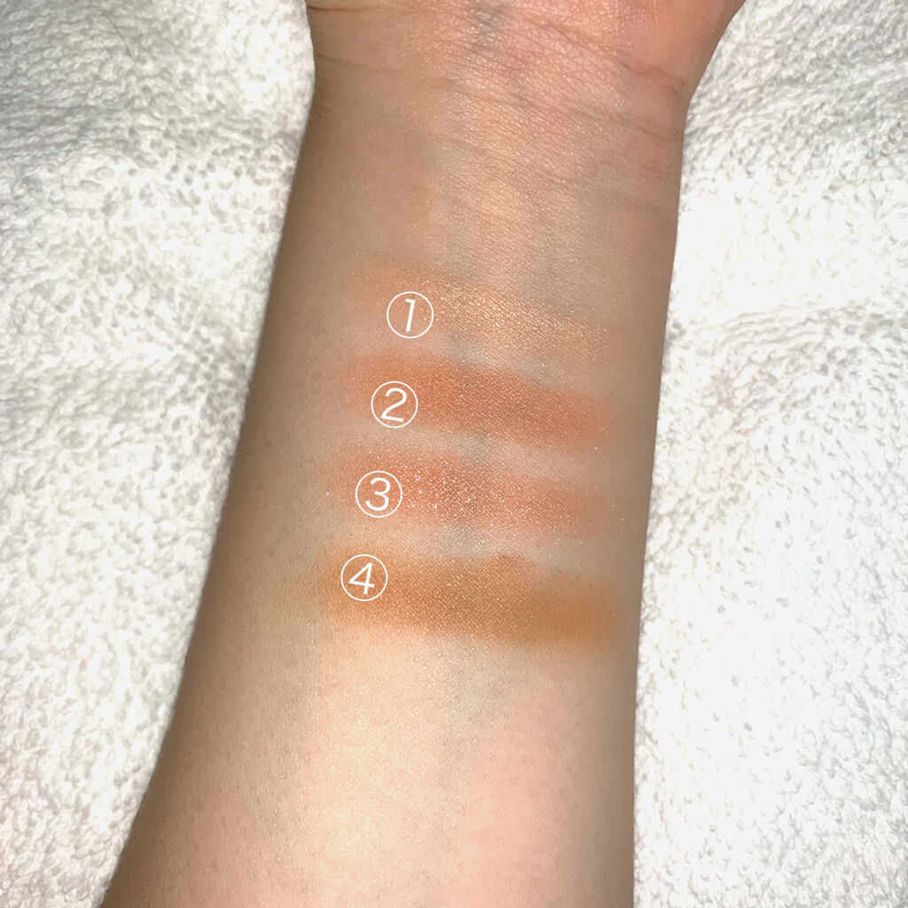 ヌードロップアイシャドウパレット/HOLIKA HOLIKA/アイシャドウパレットを使ったクチコミ（3枚目）