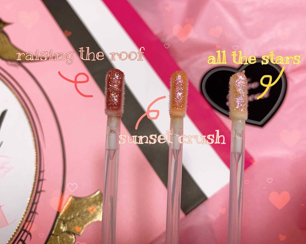 リッチ&ダズリン ハイシャイン スパークリング リップグロス/Too Faced/リップグロスを使ったクチコミ(2枚目)