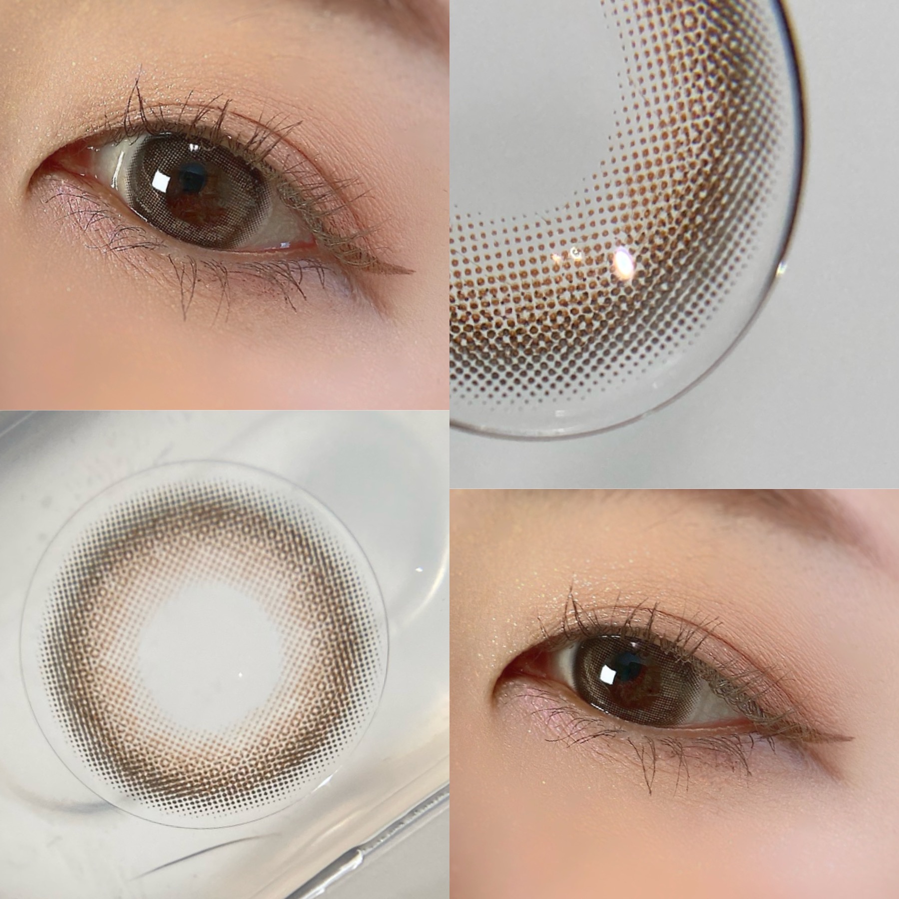 MOON カノアブラウン/カラコンムーン/カラーコンタクトレンズを使ったクチコミ（3枚目）