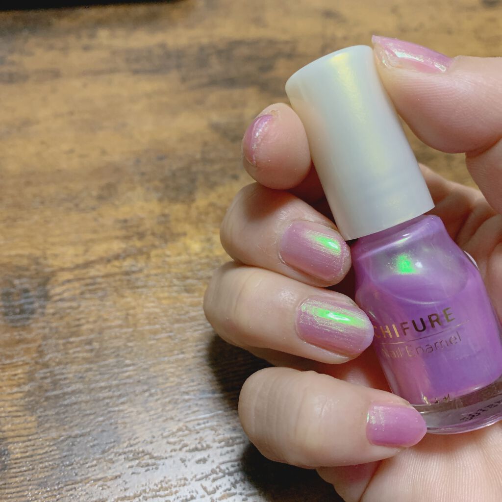 ネイル エナメル/ちふれ/マニキュアを使ったクチコミ（1枚目）