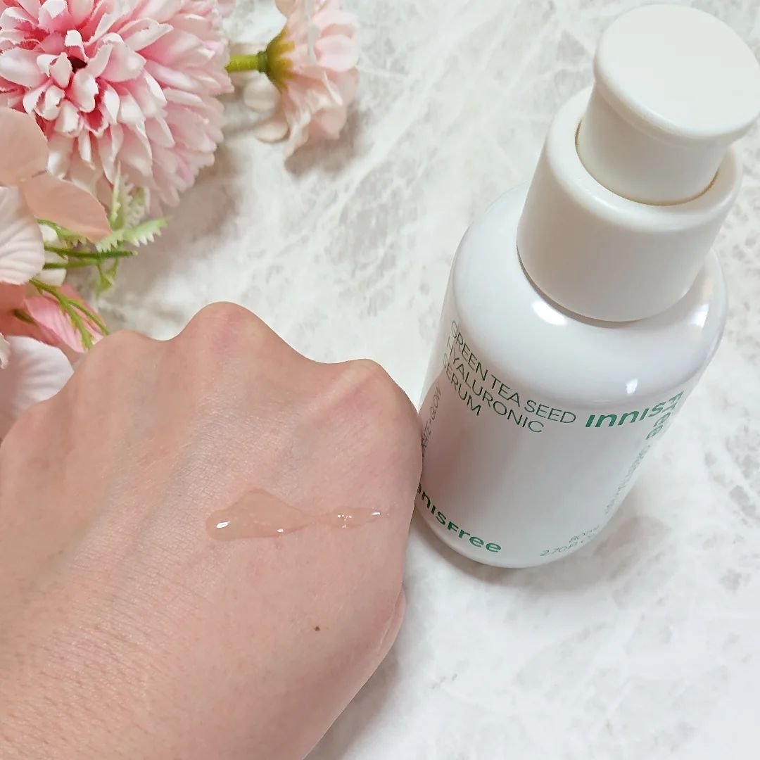 グリーンティー　ヒアルロン　スキン/innisfree/化粧水を使ったクチコミ（2枚目）