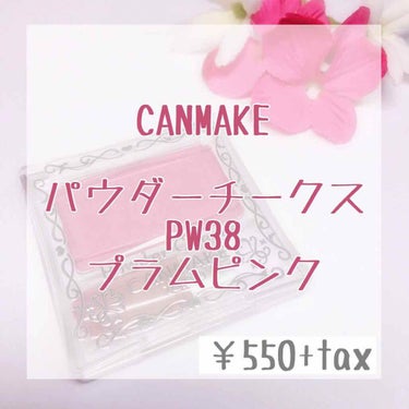        <CANMAKE  パウダーチークス PW38 >
                                                                    