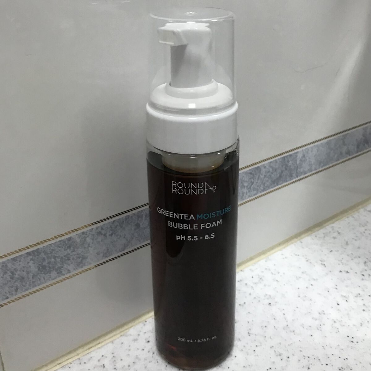 グリーンティーモイスチャーバブルフォーム/ラウンドアラウンド/泡洗顔を使ったクチコミ（1枚目）