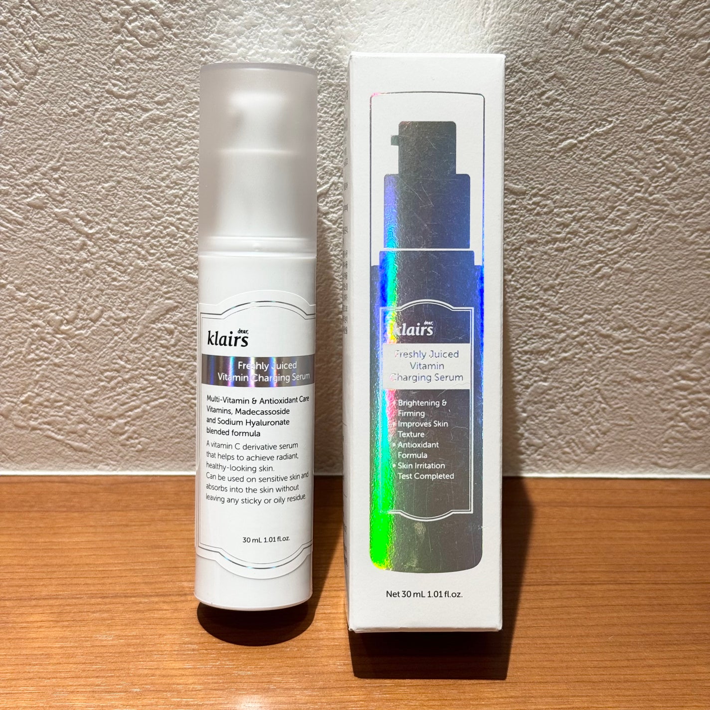 フレッシュリージュースドビタミンチャージングセラム(30ml)/Klairs/美容液を使ったクチコミ(1枚目)