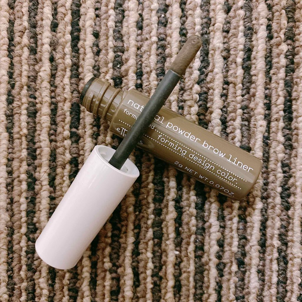 チップオン アイブロー アッシュブラウン/ettusais/パウダーアイブロウを使ったクチコミ（2枚目）