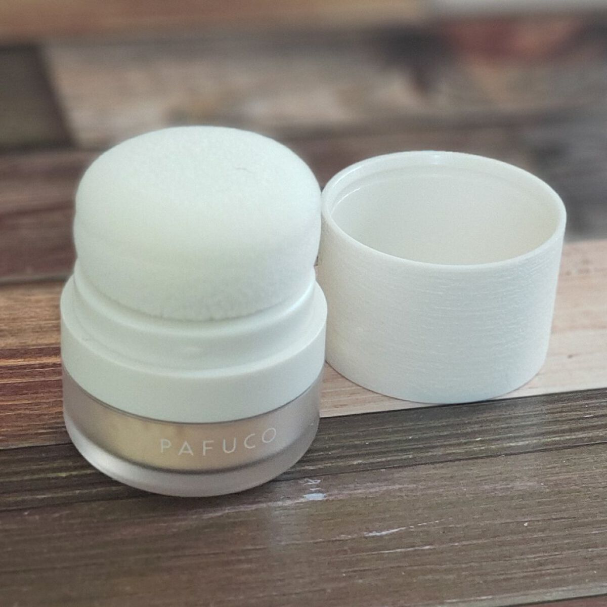 化粧戻しパフ PAFUCO/PAFUCO/ルースパウダーを使ったクチコミ(2枚目)