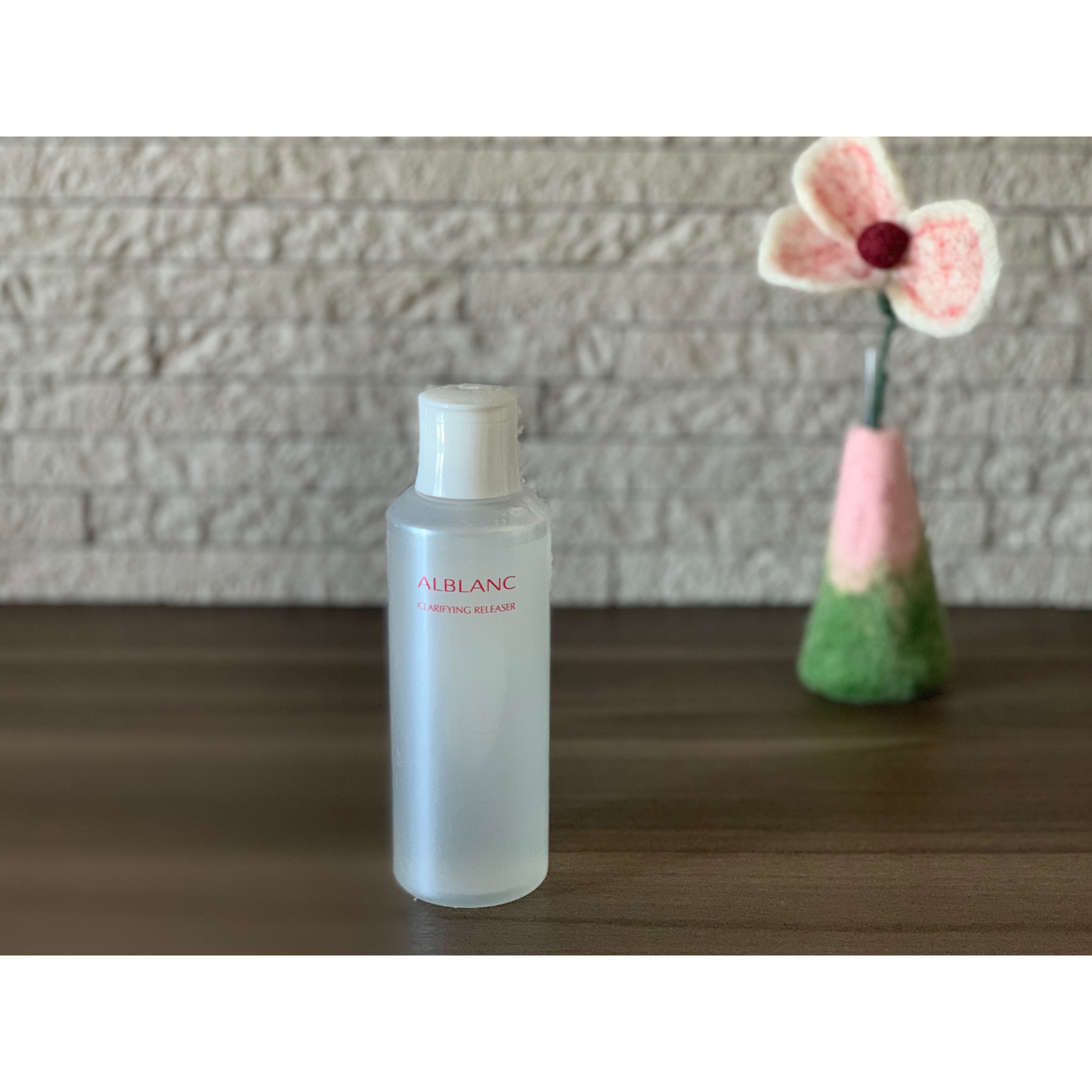 クラリファイイング リリーサー/ALBLANC/クレンジングウォーターを使ったクチコミ（1枚目）