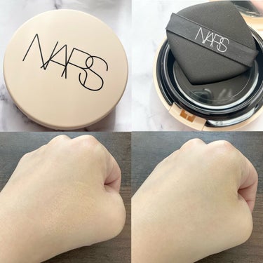 ナチュラルラディアント ロングウェア クッションファンデーション 5878/NARS/クッションファンデーションを使ったクチコミ（3枚目）