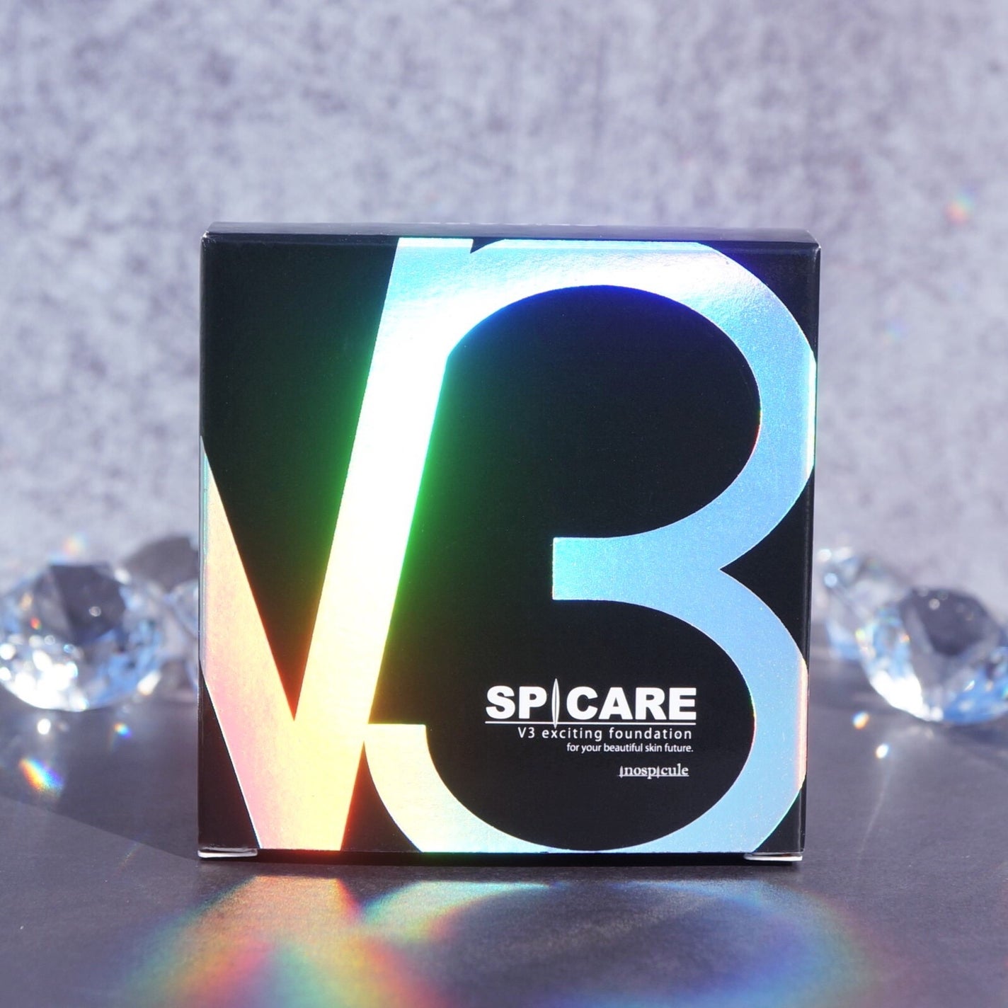 V3 エキサイティングファンデーション/SPICARE/クッションファンデーションを使ったクチコミ(5枚目)