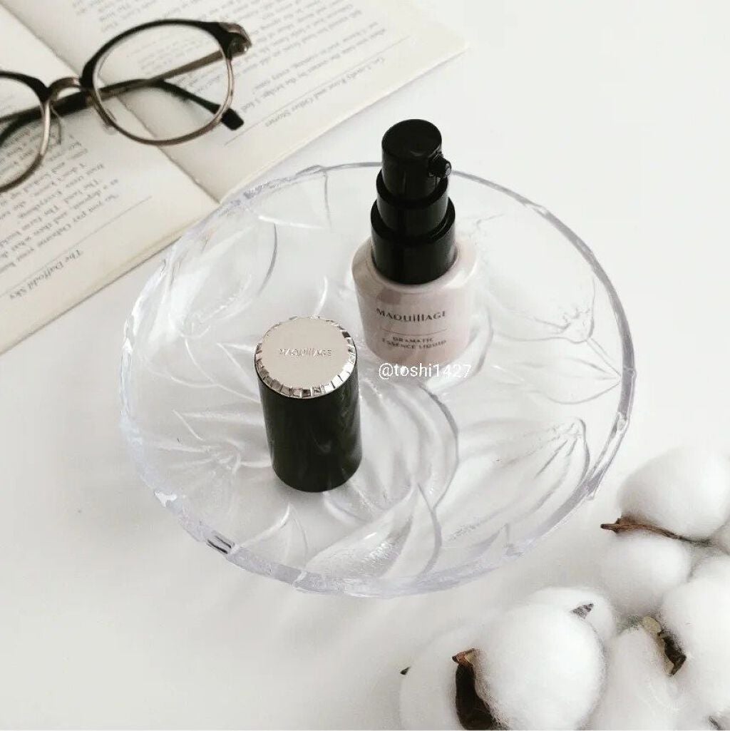 ドラマティックエッセンスリキッド/マキアージュ/リキッドファンデーションを使ったクチコミ(2枚目)