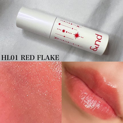 アンドバイロムアンド グラッシーボムティント/&nd by rom&nd/リップティントを使ったクチコミ(4枚目)