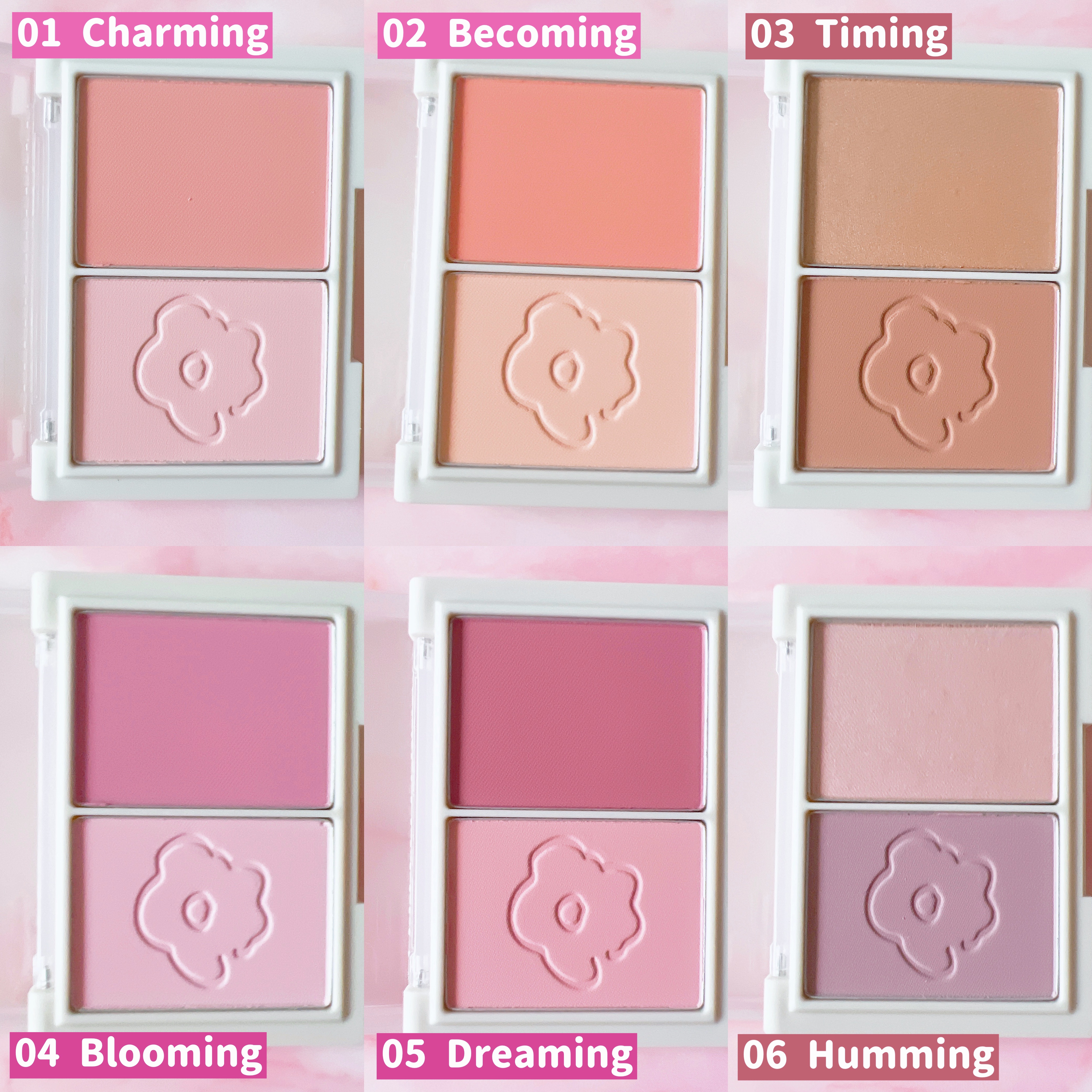 フロリッドレイヤーブラッシャー 04 ブルーミング/HAKIT/パウダーチークを使ったクチコミ（3枚目）