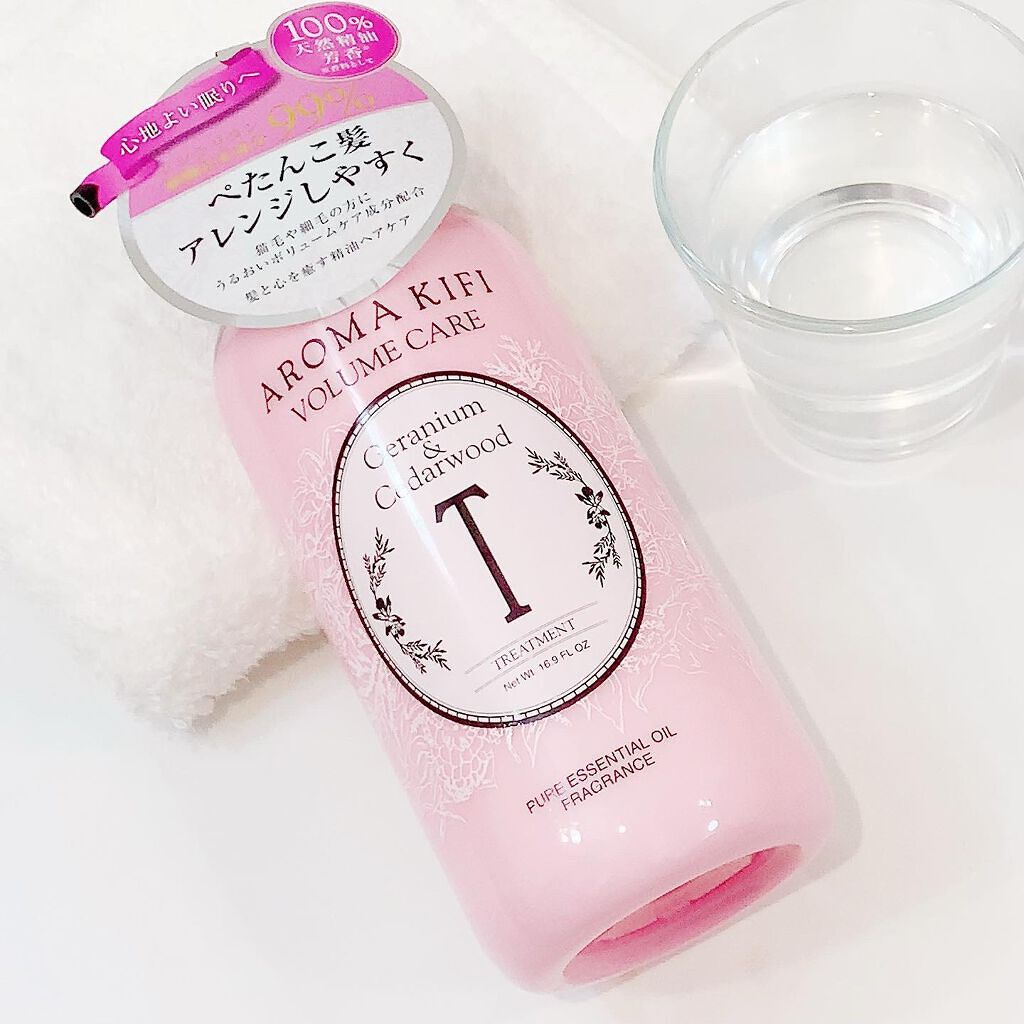 ボリュームケアシャンプー／トリートメント トリートメント500ml /AROMA KIFI/シャンプー・コンディショナーを使ったクチコミ（2枚目）