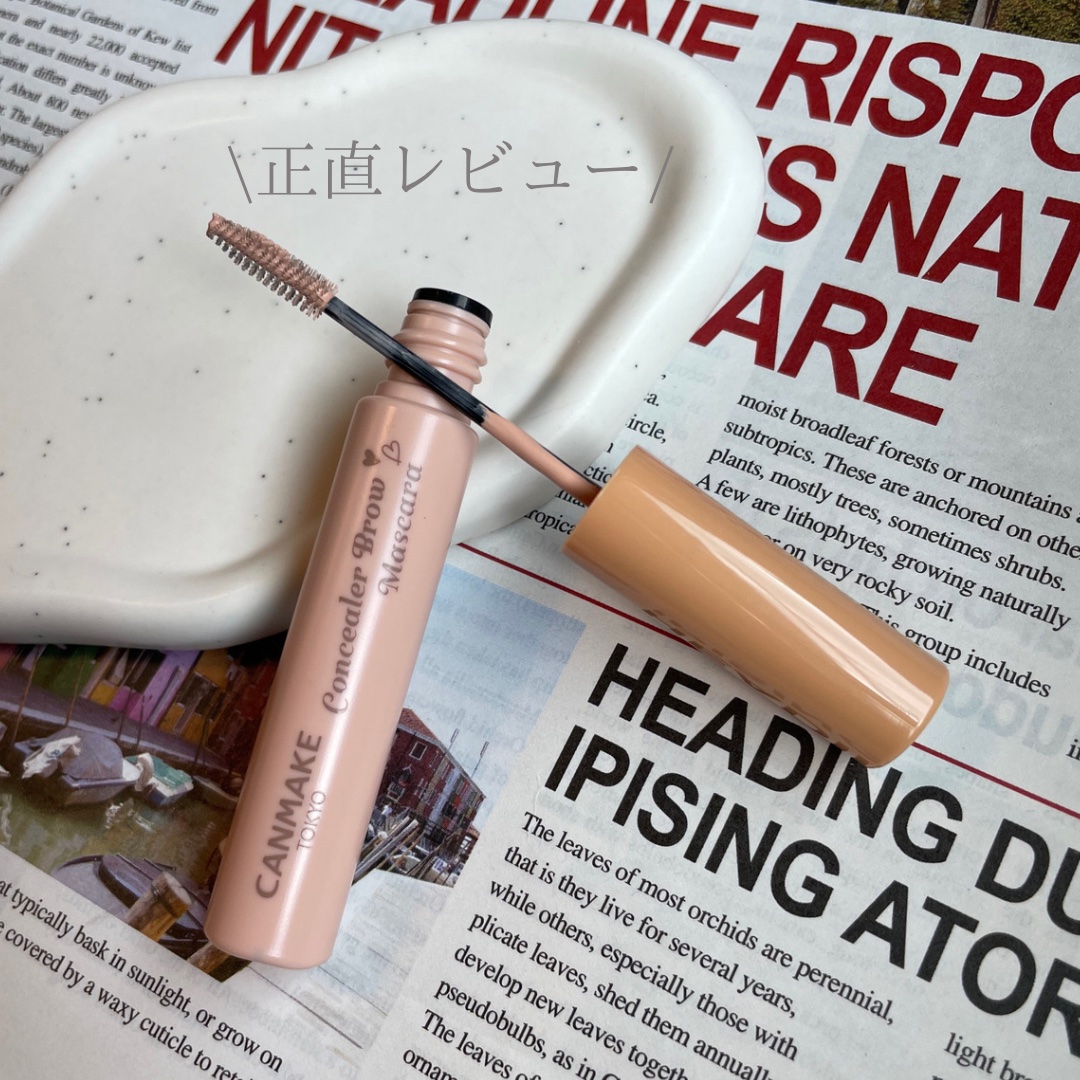 ハンオールブロウカラ/rom&nd/眉マスカラを使ったクチコミ（1枚目）