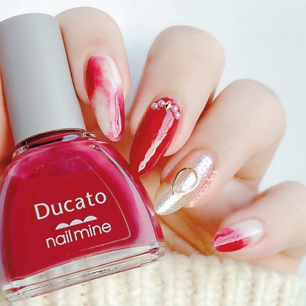 ウィンマックス クイックドライ トップコート/DAISO/ネイルトップコートを使ったクチコミ(4枚目)