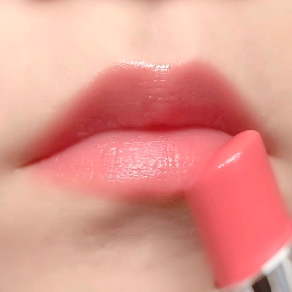 ラスティンググロスリップ/CEZANNE/口紅を使ったクチコミ(2枚目)